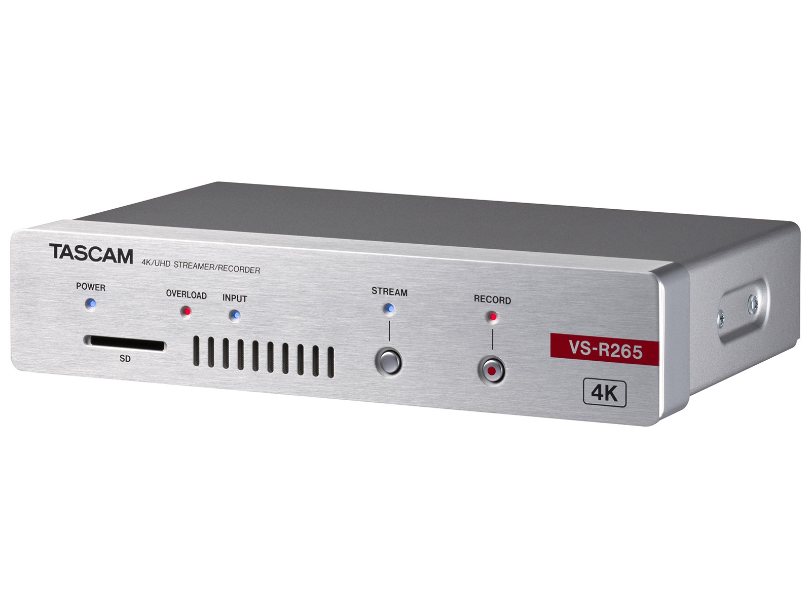 TASCAM VS-R265 4K Audio/Video Streamer / Encoder / Decoder H.264 H.265 RTMP HLS - Image 2