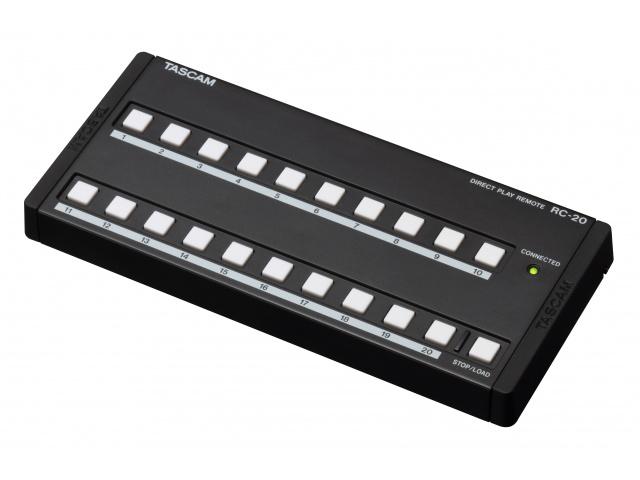 TASCAM RC-20 20-Button Flash Start for CD-500/CD-500B
