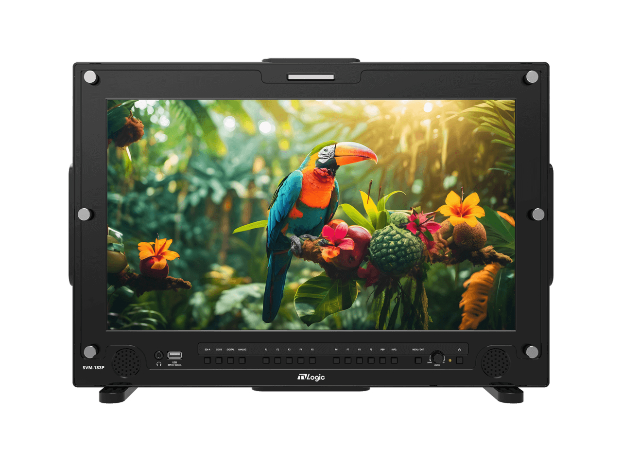 TVlogic SVM-183P 18.5in 12G-SDI High Brightness Field Monitor