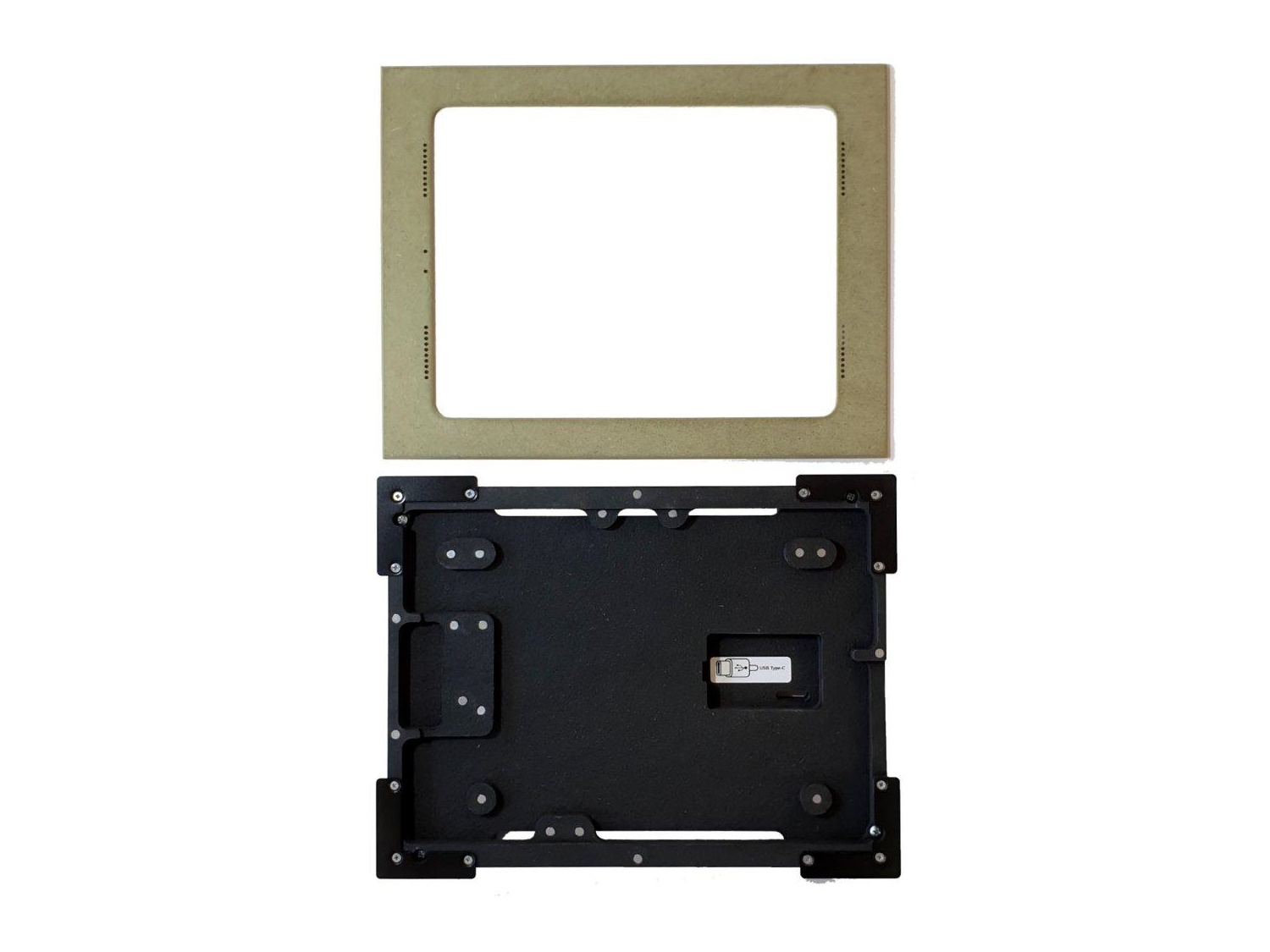 Wall-Smart 002-1-858-WO Retrofit Mount for iPad Pro 12.9 inch 5th Gen (Unpainted)