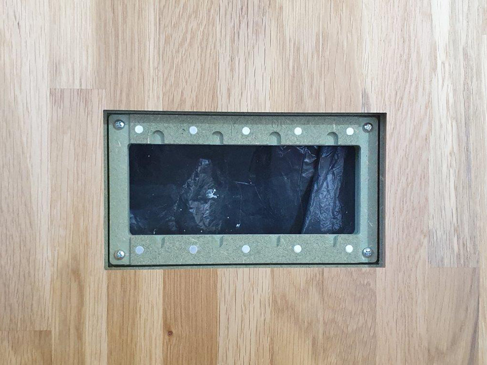 Wall-Smart 012-1-763 Solid Surface Mount Adapter Low Voltage / Flush In-Wall / Depth Adjustable - Image 2