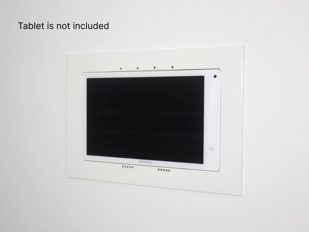 Wall-Smart 012-1RA72-WH Retrofit Mount for Crestron TSW-880 and TSS-880, White - Image 3