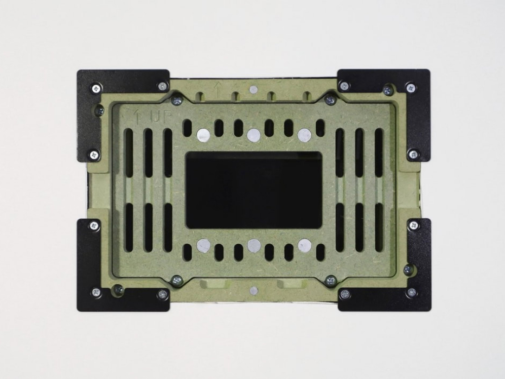 Wall-Smart 012-1RA72-WH Retrofit Mount for Crestron TSW-880 and TSS-880, White - Image 5