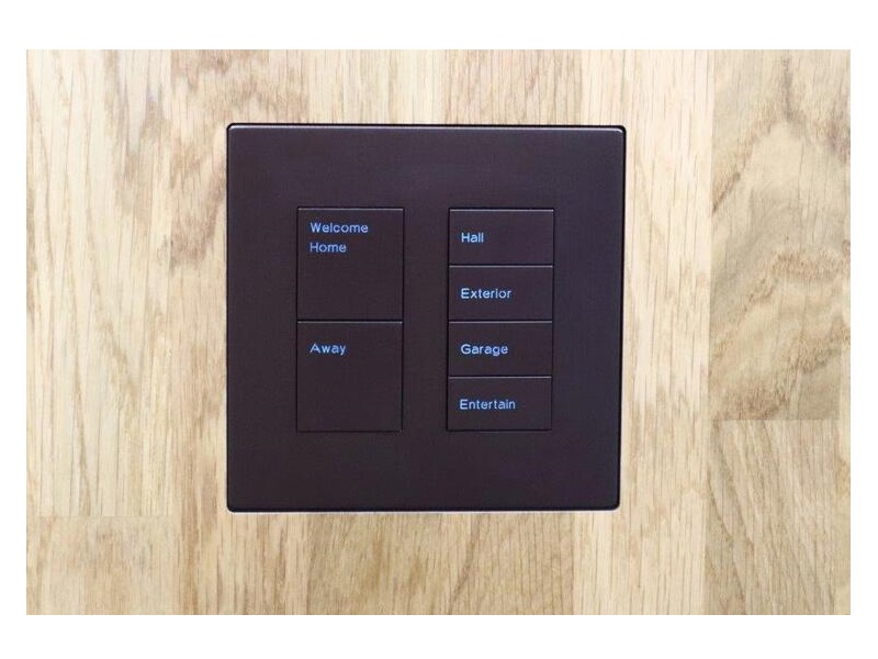 Wall-Smart 028-1-907 Solid Surface Mount for Savant Ascend WFB-2Gang