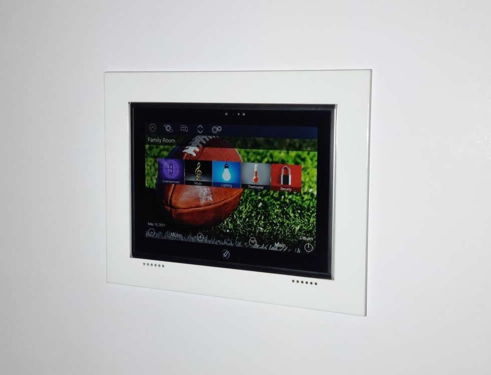 Wall-Smart 032-1-773-WH Flush Retrofit Wall Adapter / Bezel 4mm On-Wall / TKP-8600 Compatible / White - Image 5