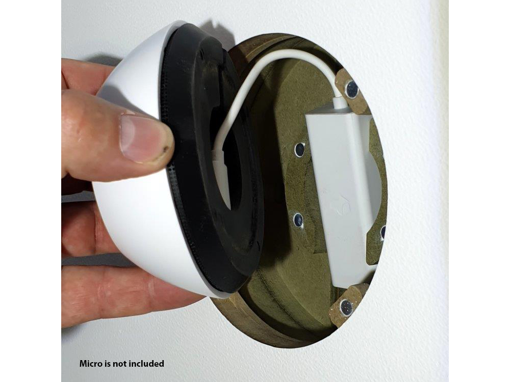 Wall-Smart 065-1-594 Flush In-Wall Adapter / Paintable MDF / Fits Josh Micro / 1/2in Drywall - Image 5