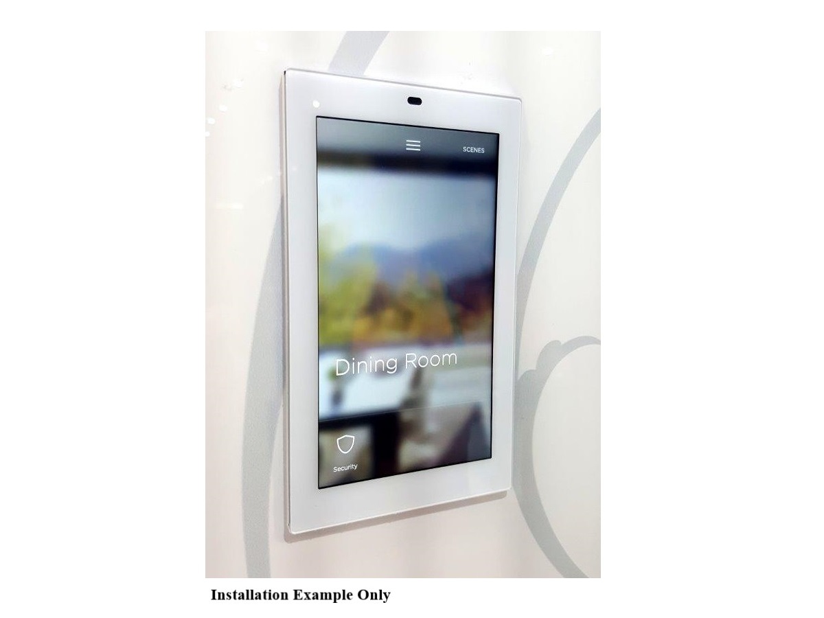 Wall-Smart 10-01-434 Solid Surface Adapter For Savant ITP-E5500 5.5 inch Screen