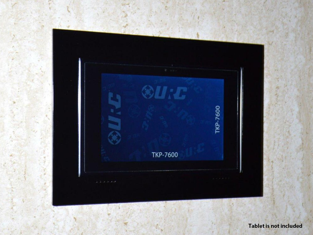 Wall-Smart 10-01-774-BL Retrofit Mount for URC TKP-7600/Black