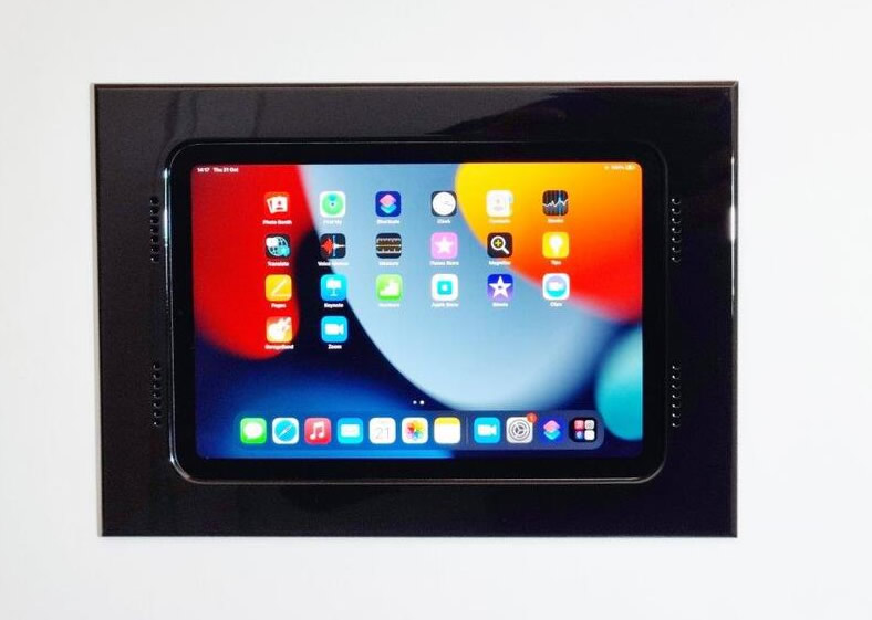 Wall-Smart 002-1-424E-WO RETROFIT mount for ipad mini 6 & A17 pro - unpainted