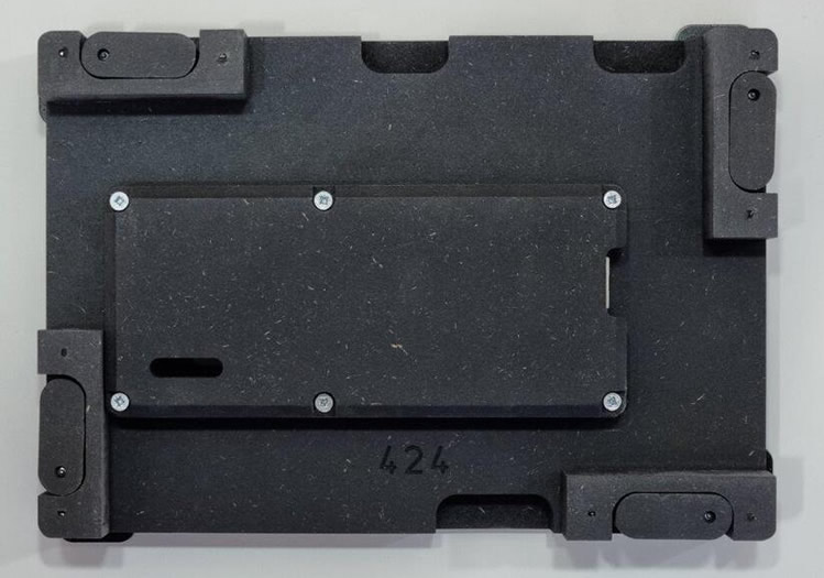 Wall-Smart 002-1-424E-WO RETROFIT mount for ipad mini 6 & A17 pro - unpainted - Image 2