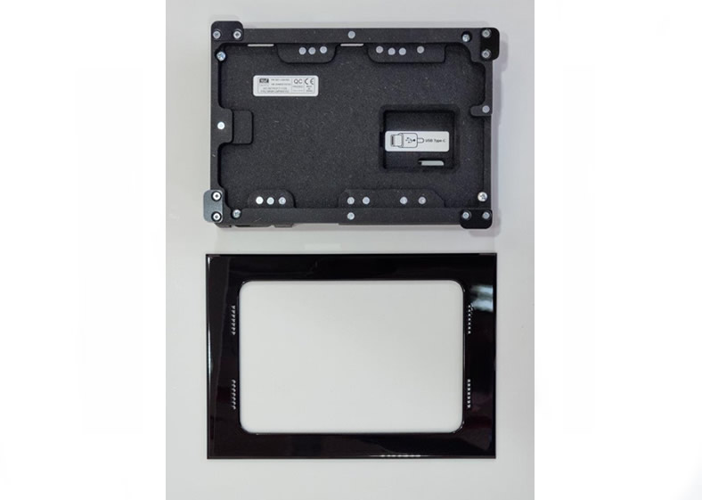 Wall-Smart 002-1-424E-WO RETROFIT mount for ipad mini 6 & A17 pro - unpainted - Image 3