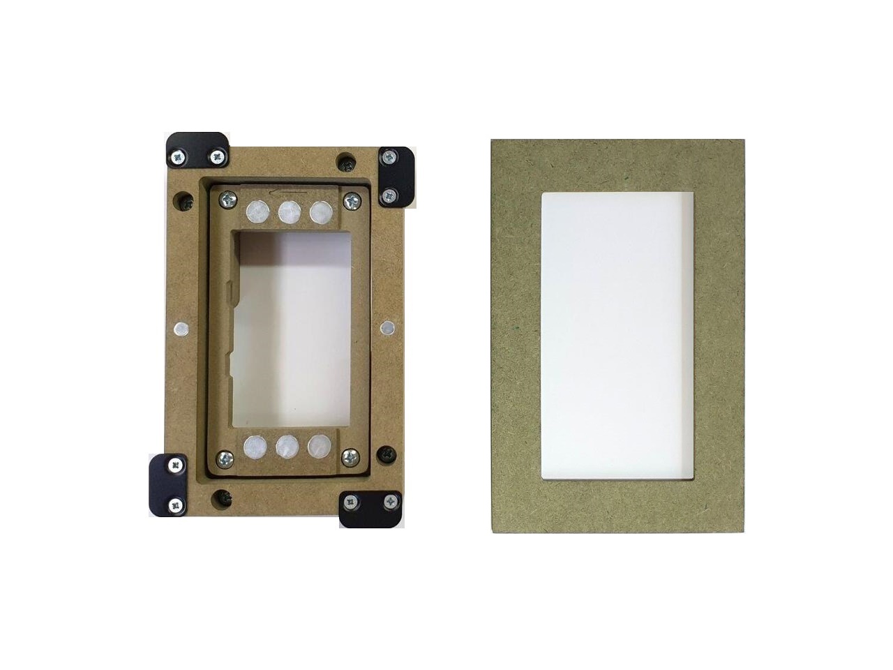 Wall-Smart 012-1-829-WO Retrofit Mount for TSW-570/P (Unpainted)