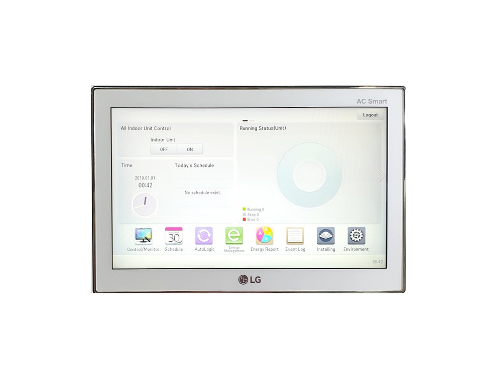 Wall-Smart 079-1-787 Flush Mount for LG AC Smart IV Bacnet Gateway