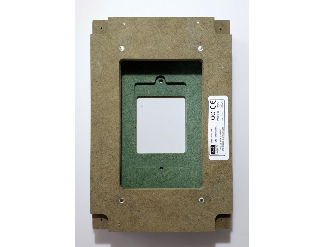 Wall-Smart 10-01-434 Solid Surface Adapter For Savant ITP-E5500 5.5 inch Screen - Image 2