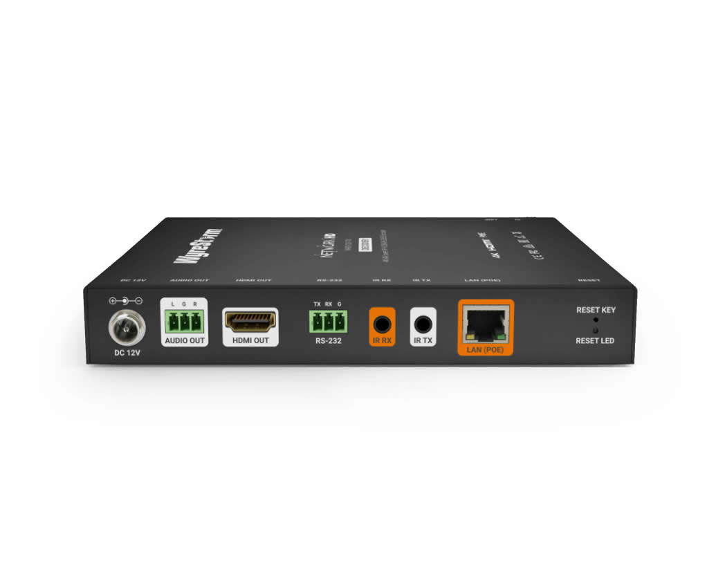 WyreStorm NHD-120-RX-S 4K30 4:2:0 Decoder / Sealoc Weatherproof / AES128 Encryption / Video Wall / PoE - Image 2