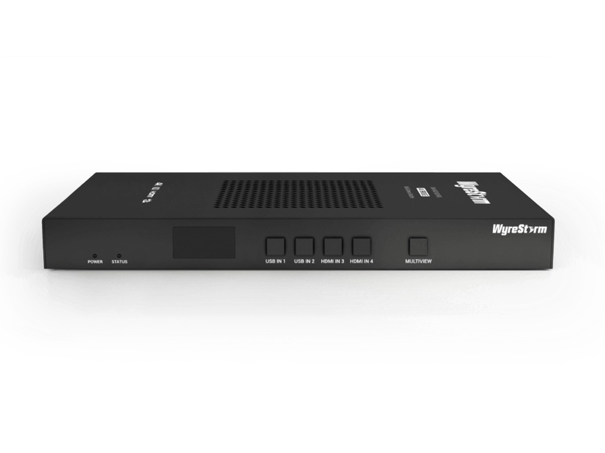 WyreStorm CAM-0402-BRG 4K30Hz Camera Bridge / 4 Wired Inputs 2 HDMI 2 USB / HDMI USB Output / Multiview / RS232 - Image 2